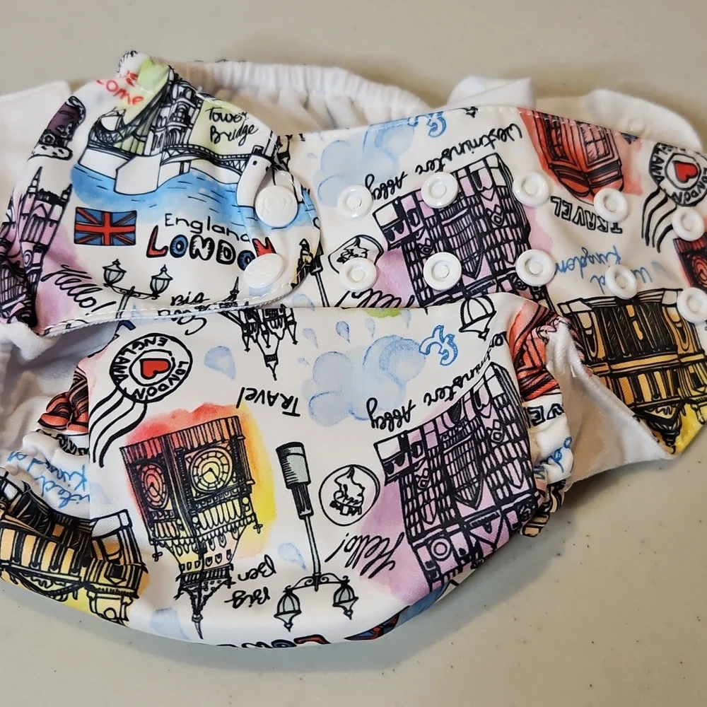 pocket diaper by Mama Koala Easter Spring Eggs Chick Travel London New